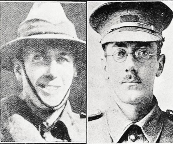 WW1 Cyril William Trew Marsack (25/891) and Charles Croft Marsack (WWI 24/657, WWII 38625)