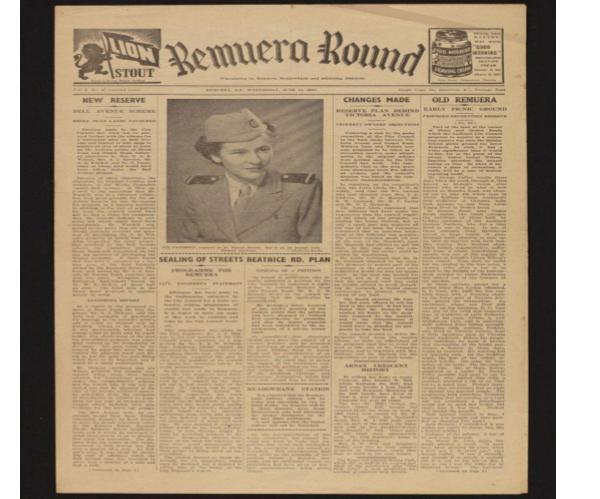 The ‘Remuera Round’ has been Digitised