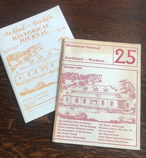 Do you have any copies of the Auckland Waikato Historical Journal?