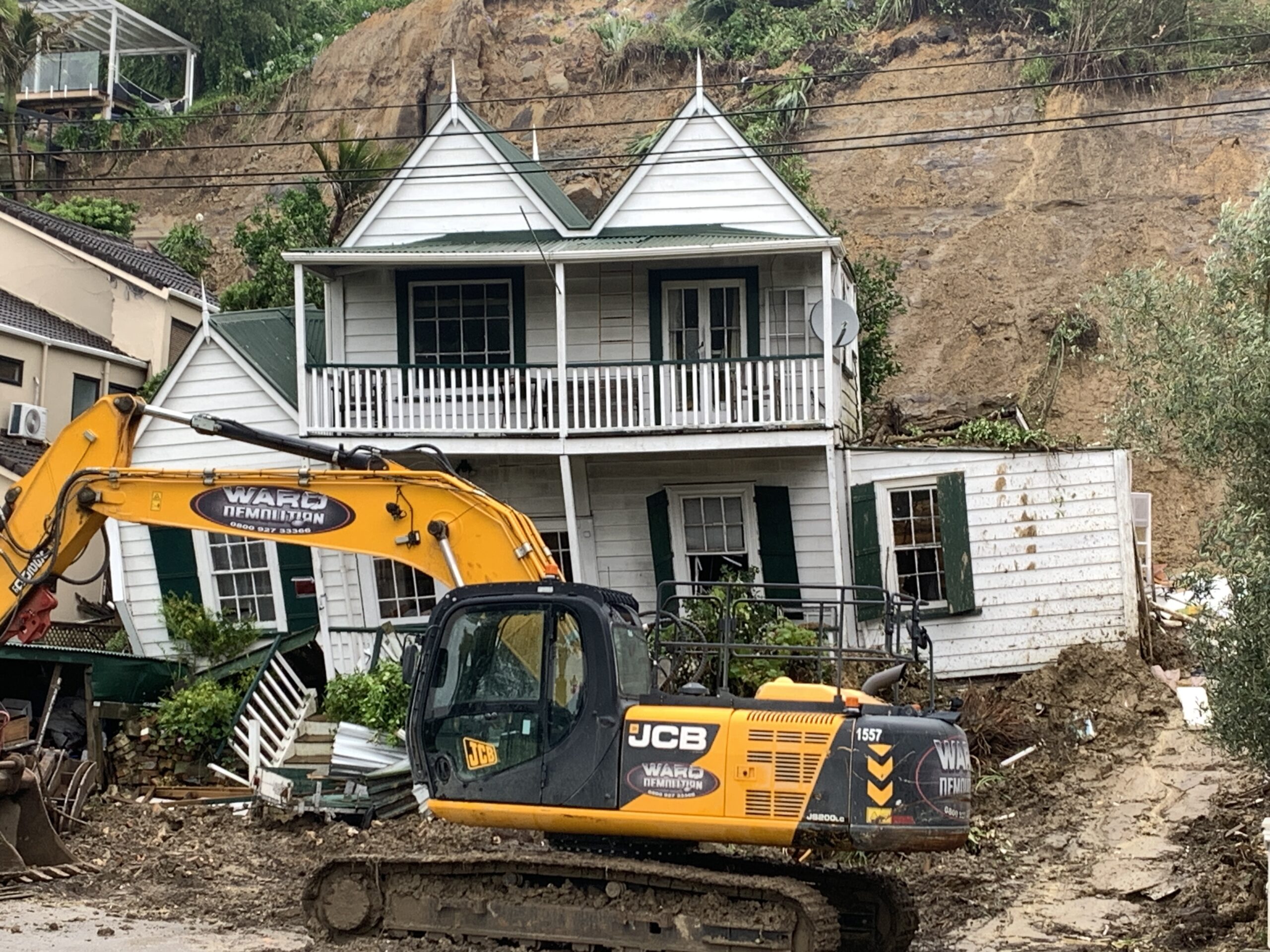 One hundred years of flooding and landslides on Shore Road in Remuera